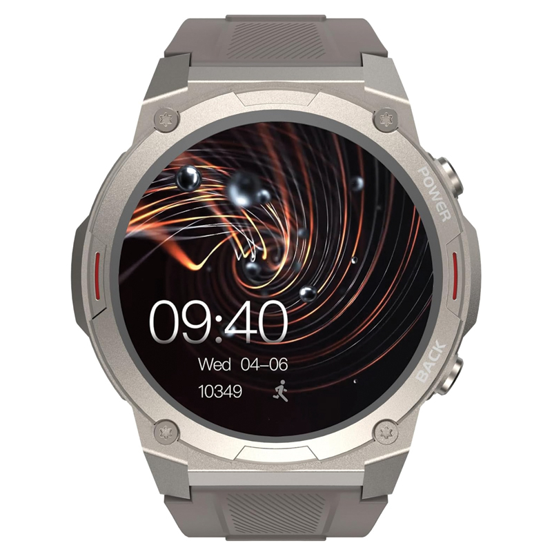 HiFuture FutureGo Mix2 AMOLED Wireless Calling Smartwatch – Grey