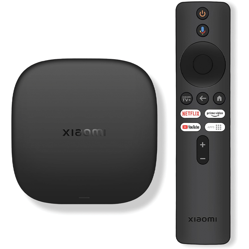 Xiaomi TV Box S (Gen 3) With Google TV | 4K UHD | 2GB 32GB | Dolby Vision | HDR10+ | DTS:X – Black
