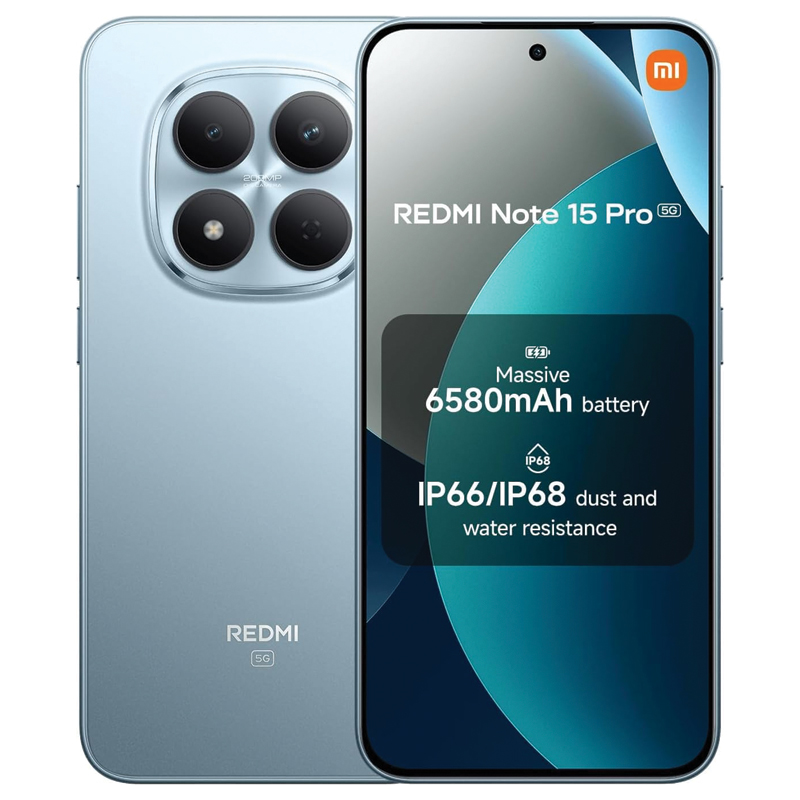 Xiaomi Redmi Note 15 Pro 5G 8GB 256GB – Glacier Blue