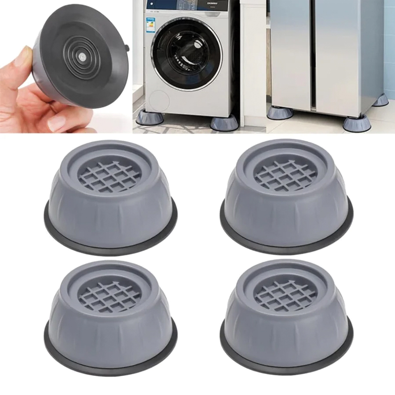 4 Pcs Washing Machine Anti-Vibration Isolation Foot Pads