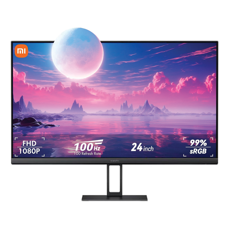 Xiaomi Monitor A24i 2026 23.8-Inch | IPS Panel | Flat Screen | 1920×1080 Resolution | 144Hz Refresh Rate | 6ms Response Time | 300 nits Brightness | DP 1.4, HDMI 2.0 Ports | VESA Mount | ELA6420UK – Black