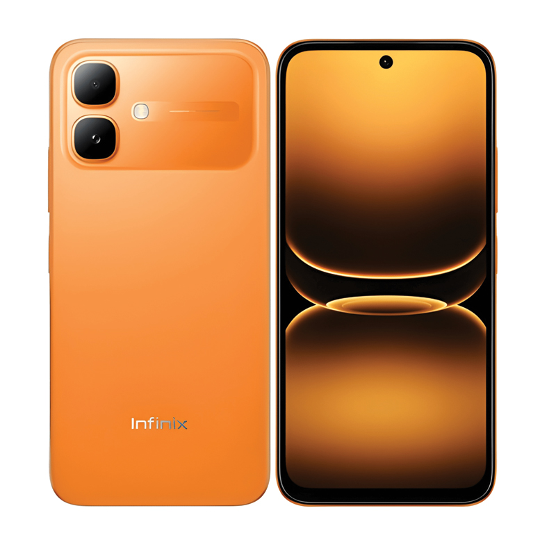 Infinix Smart 20 4GB RAM -128GB Storage Sunlike Orange