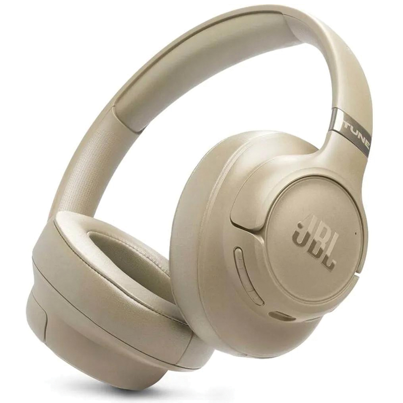 JBL Tune 780NC Wireless Over-Ear Headphones | Adaptive Noise Cancelling | Hi-Res Audio | Spatial Sound | Bluetooth | Up to 76 Hours Battery Life | Cream