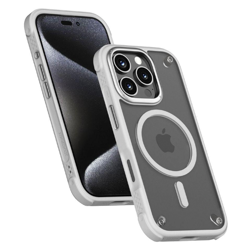 MOMAX Play Magnetic Case for iPhone 16 Pro Max 6.9″ – Grey